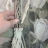 A person holding onto the end of a rope